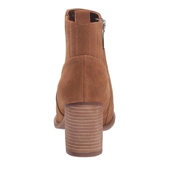 Blondo Noa Suede Weatherproof Ankle Booties Size 10 M - Picture 6 of 16